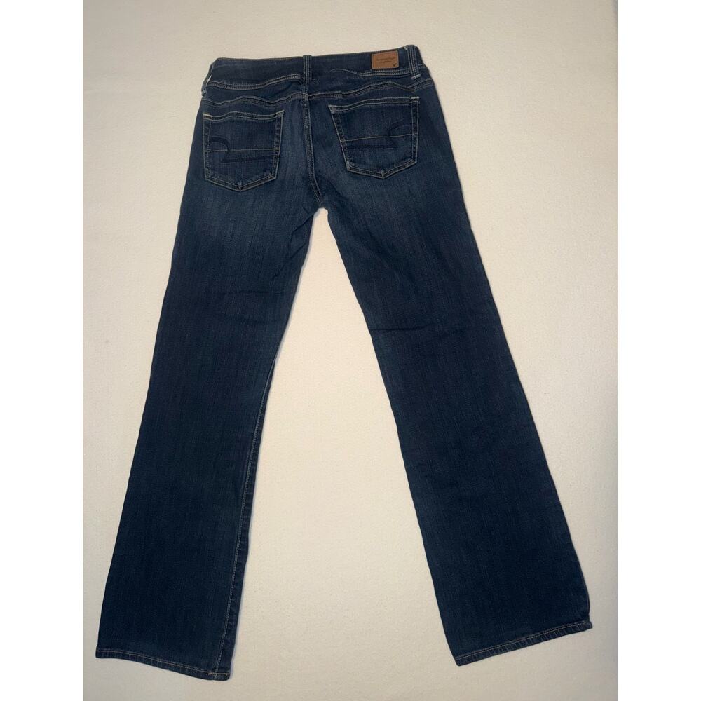 American Eagle women’s stretch slim boot blue jeans - Picture 2 of 13